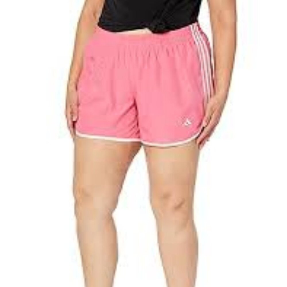 NWTS ADIDAS M20 Running Carrera Womens Pink Shorts Size 3X